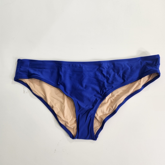 J. Crew Other - J Crew Women's Swimwear Size XL Hipster Bikini Tactel Surf Bottom Blue 58